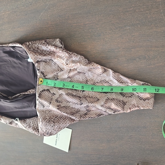 Mara Hoffman MULTI SAND FULL CIRCLE GABRIELA ONE PIECE Sz S - Picture 13 of 16